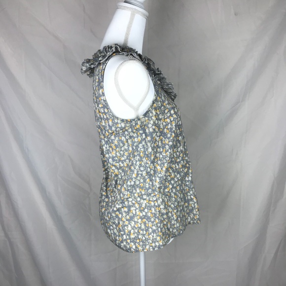 J. Crew Ruffle Top Sz 6 - Picture 3 of 6